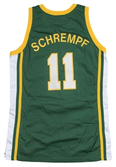 1993-94 Detlef Schrempf Game Used & Photo Matched Seattle SuperSonics Throwback Jersey (MeiGray)